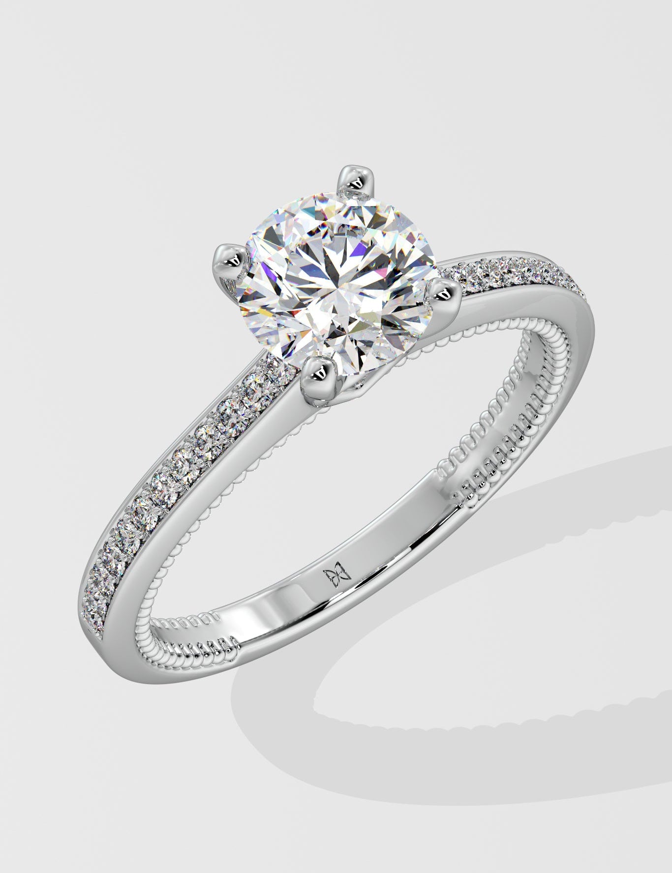 1 ct Amore Solitaire Diamond Ring