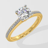 1 ct Amore Solitaire Diamond Ring