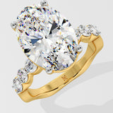 7 ct Oval Solitaire Ring
