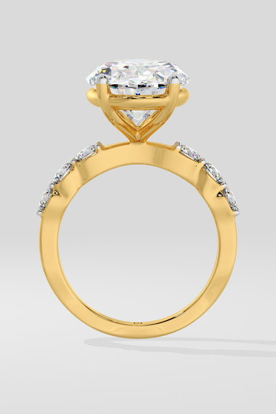 7 ct Oval Solitaire Ring