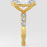 7 ct Oval Solitaire Ring