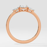 1 ct Trillium Oval Diamond Ring