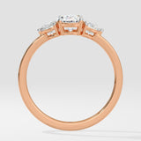 1 ct Trillium Oval Diamond Ring