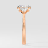1 ct Trillium Oval Diamond Ring
