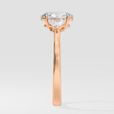 1 ct Trillium Oval Diamond Ring