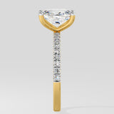 1.5 ct Elongated Cushion Diamond Ring