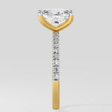 1.5 ct Elongated Cushion Diamond Ring