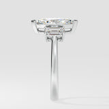 1 ct Chevron Trio Diamond Ring