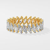 Marquise Eternity Diamond Band