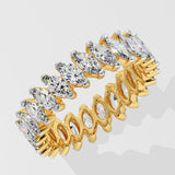 Marquise Eternity Diamond Band
