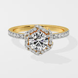 1 ct Blossom Diamond Ring