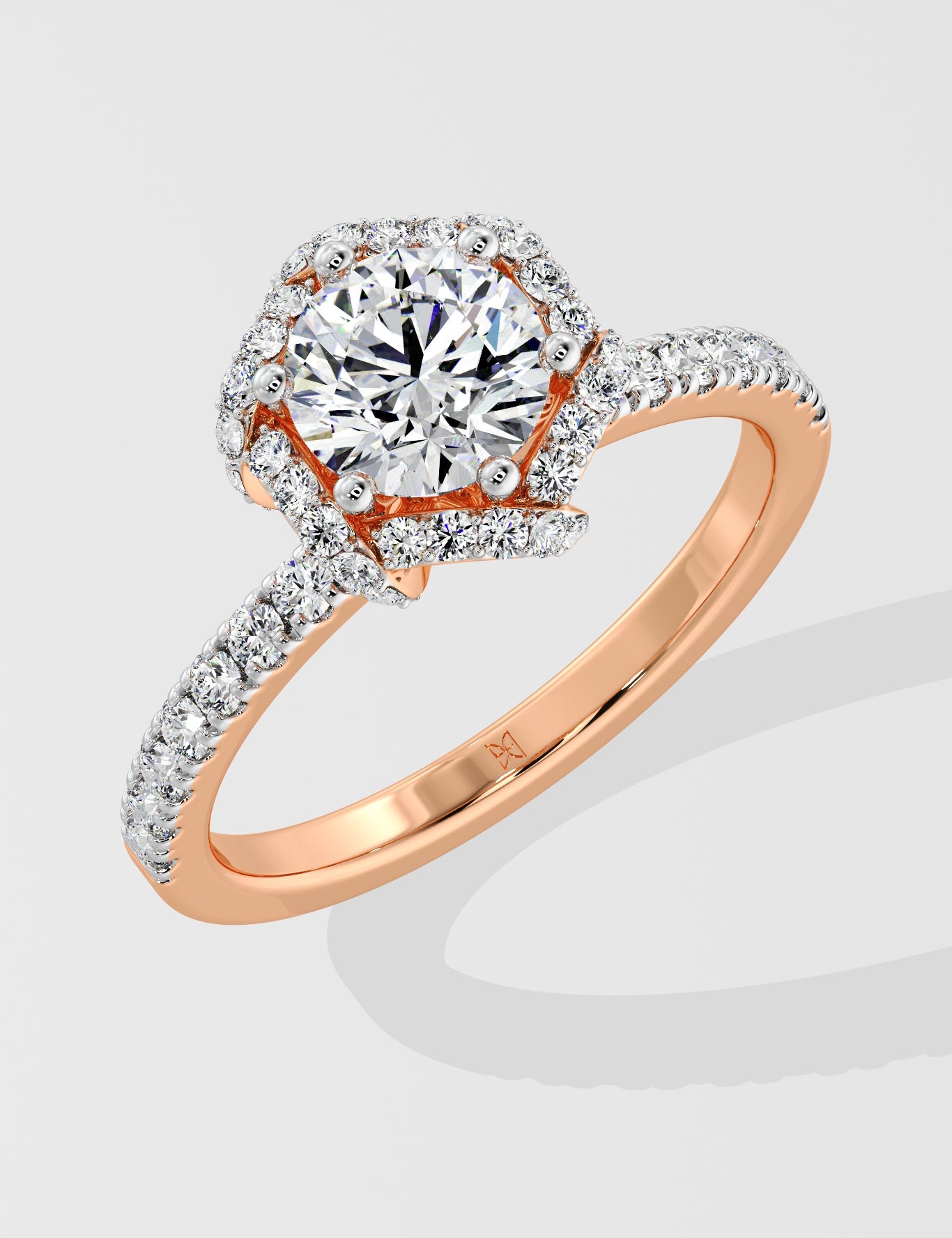 1 ct Blossom Diamond Ring