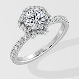1 ct Blossom Diamond Ring