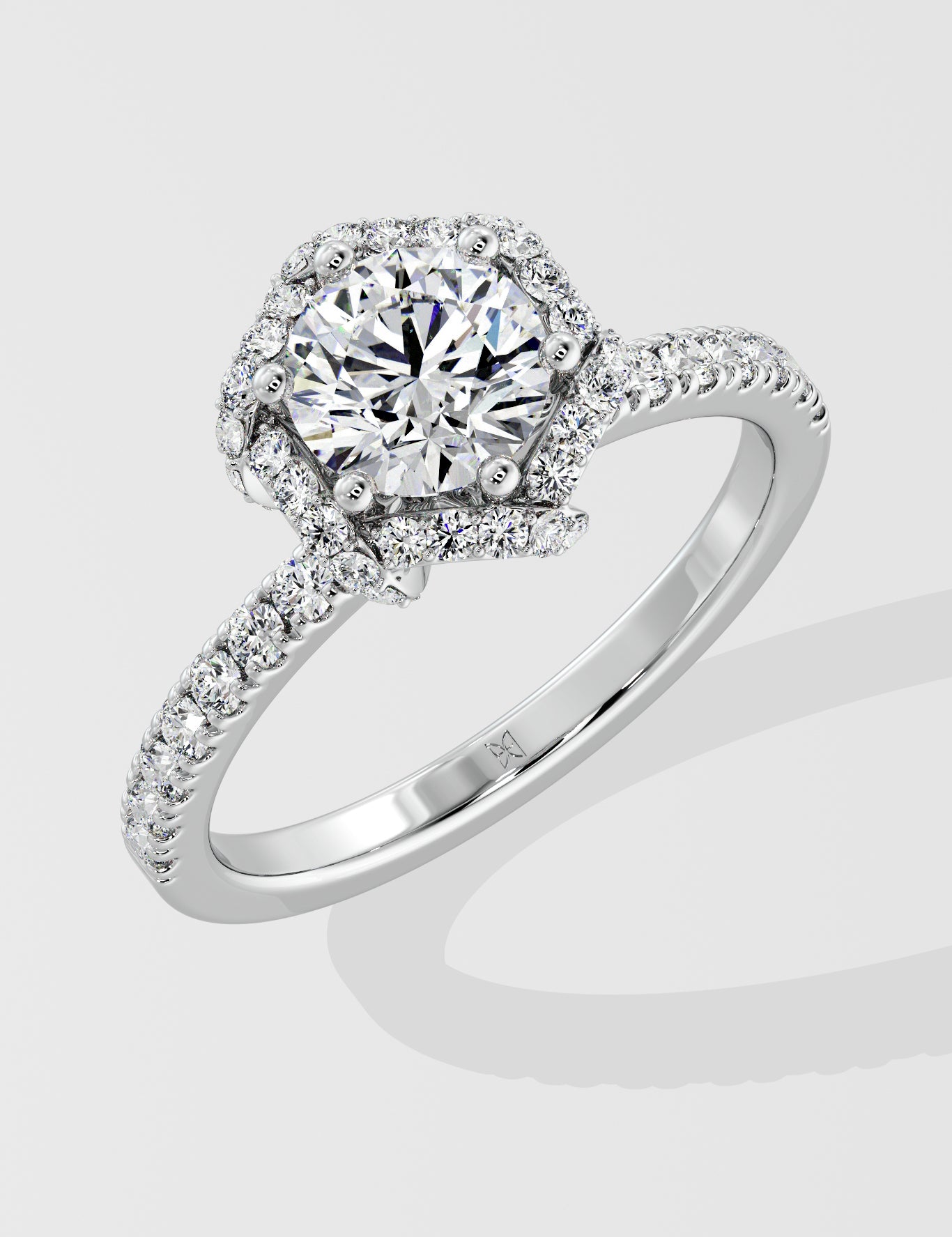 1 ct Blossom Diamond Ring