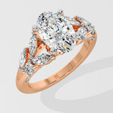 1.5 ct Oval Verdure Diamond Ring