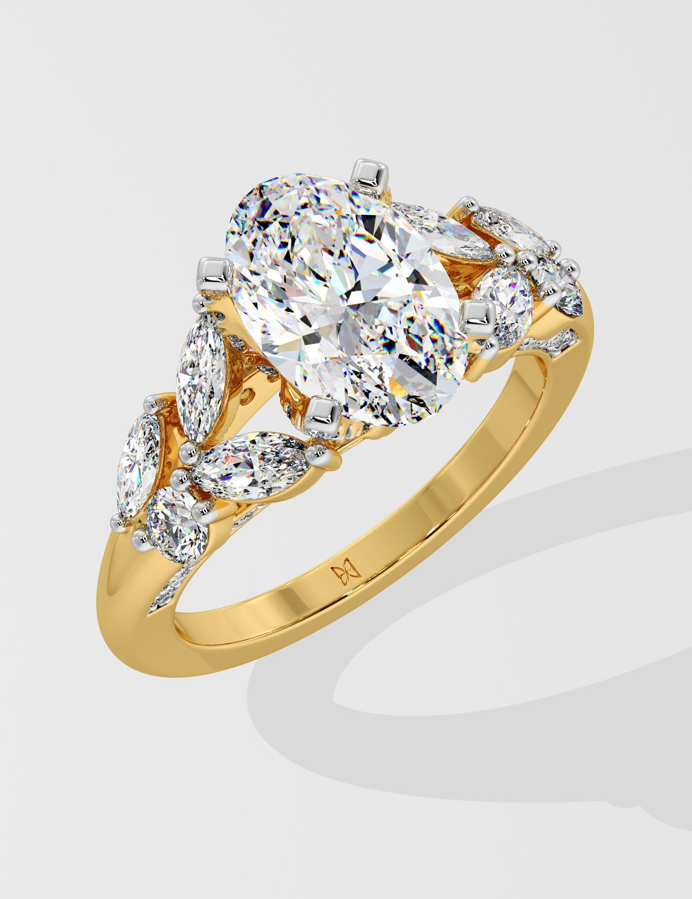 1.5 ct Oval Verdure Diamond Ring