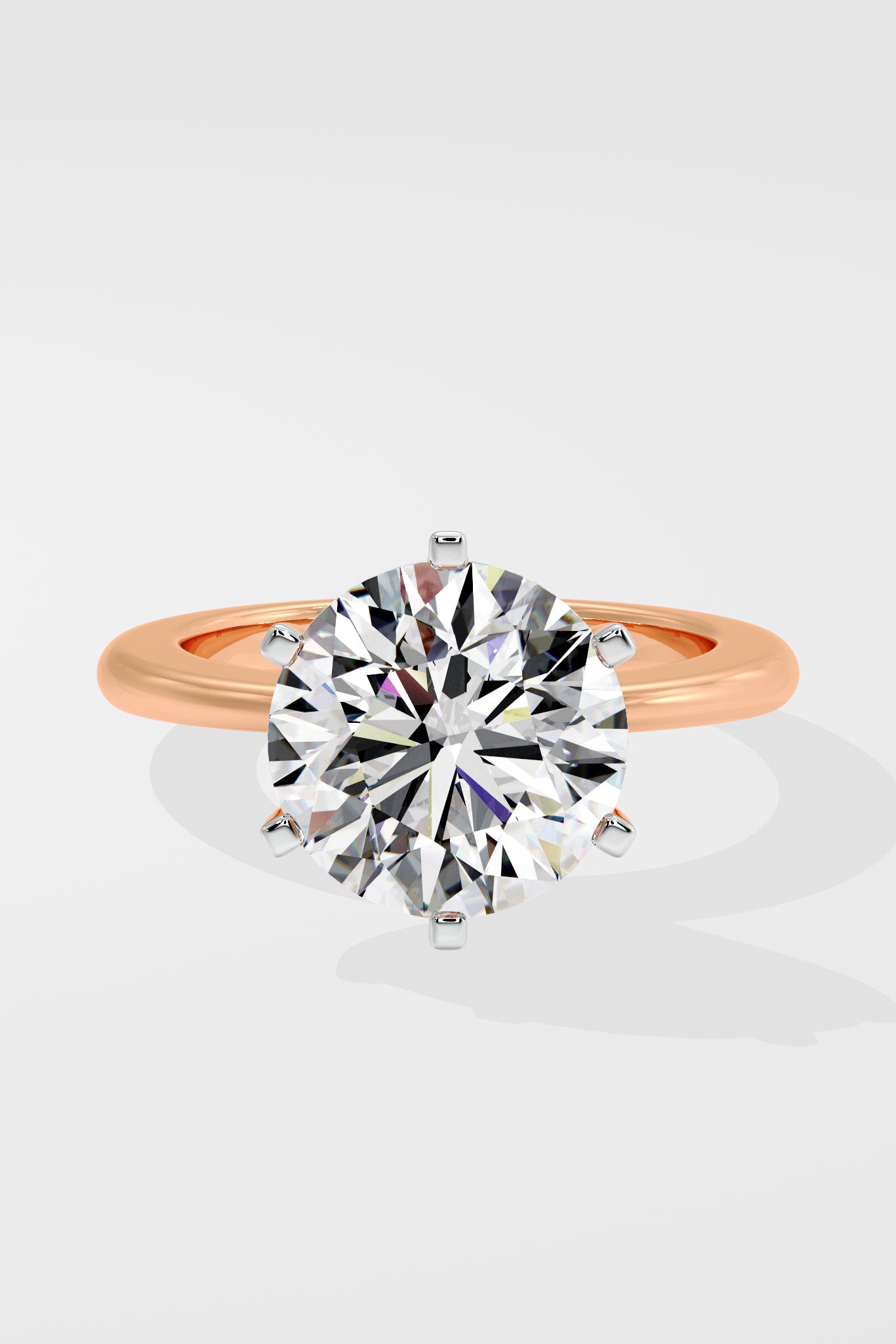 5 ct Classic Solitaire Ring