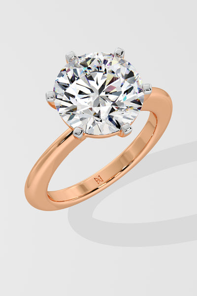 5 ct Classic Solitaire Ring