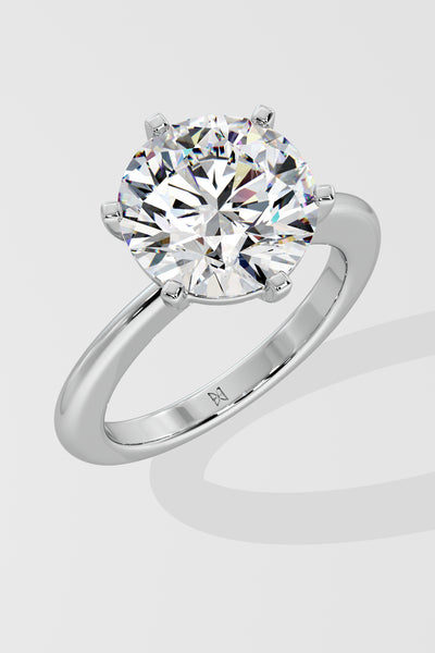 5 ct Classic Solitaire Ring