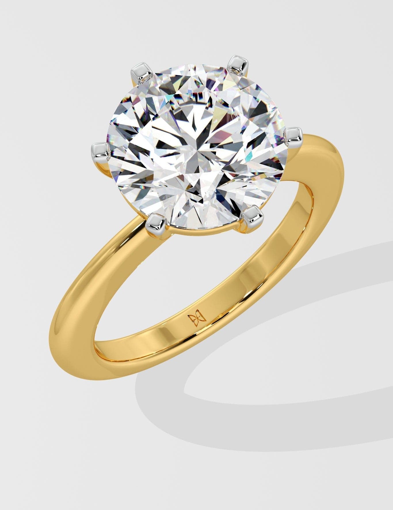 5 ct Classic Solitaire Ring