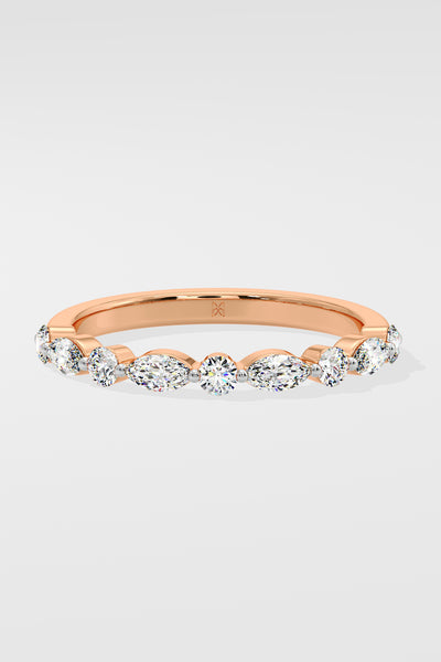 Marquise & Round Band