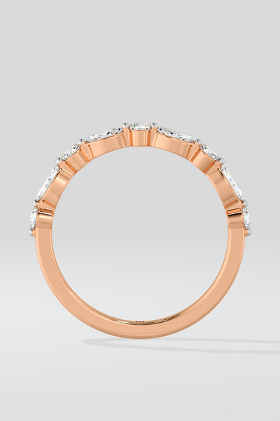 Marquise & Round Band