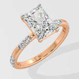 2 ct Radiant Soiree Diamond Ring