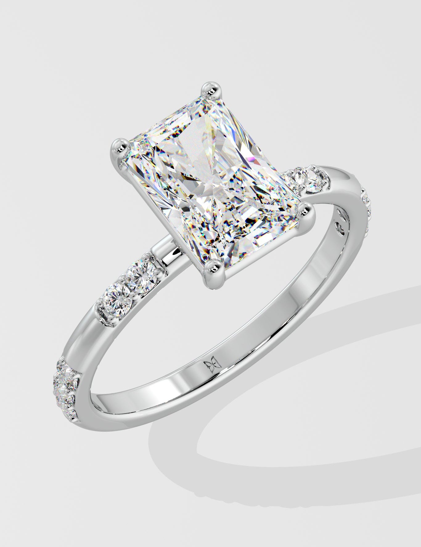 2 ct Radiant Soiree Diamond Ring