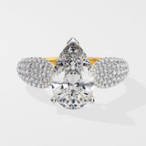 2.5 ct Pear Sienna Ring