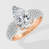 2.5 ct Pear Sienna Ring