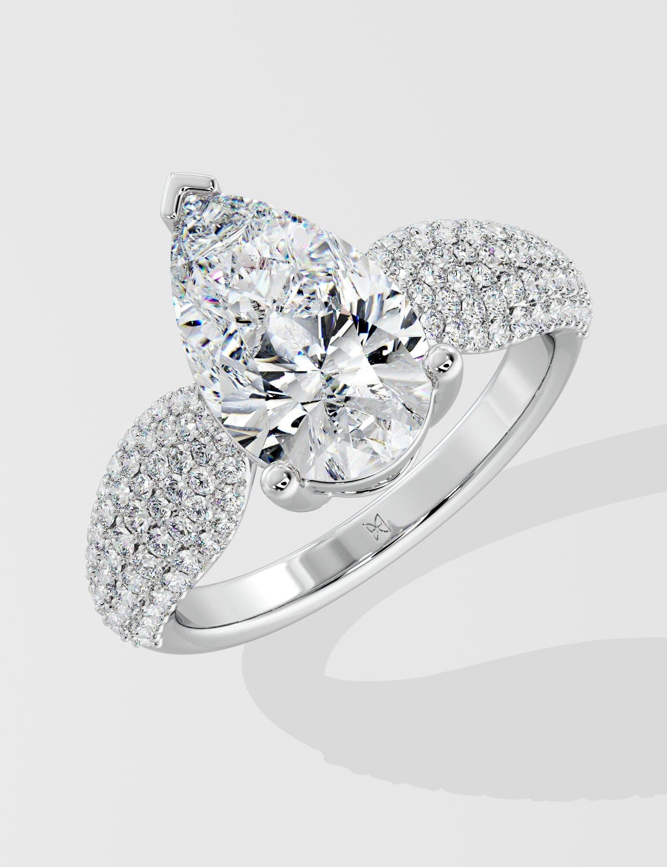 2.5 ct Pear Sienna Ring