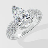 2.5 ct Pear Sienna Ring