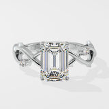 2.5 Ct Emerald Willow Ring