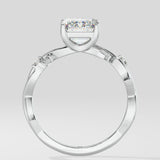 2.5 Ct Emerald Willow Ring