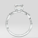 2.5 Ct Emerald Willow Ring