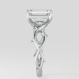 2.5 Ct Emerald Willow Ring