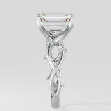 2.5 Ct Emerald Willow Ring