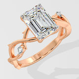 2.5 Ct Emerald Willow Ring