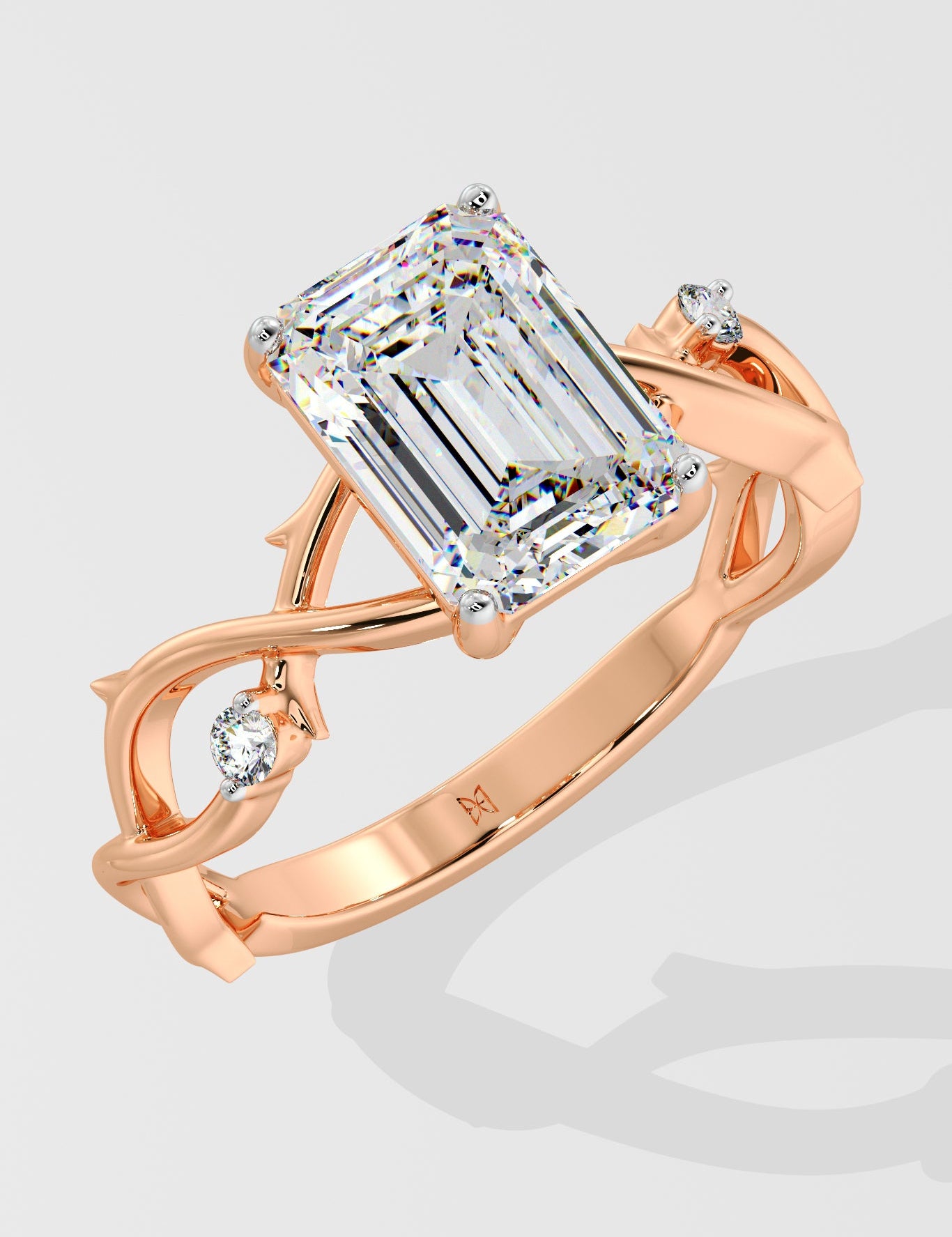 2.5 Ct Emerald Willow Ring