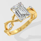 2.5 Ct Emerald Willow Ring