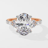 3 ct Oval Elara Ring