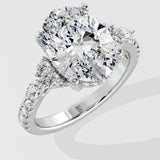 3 ct Oval Elara Ring