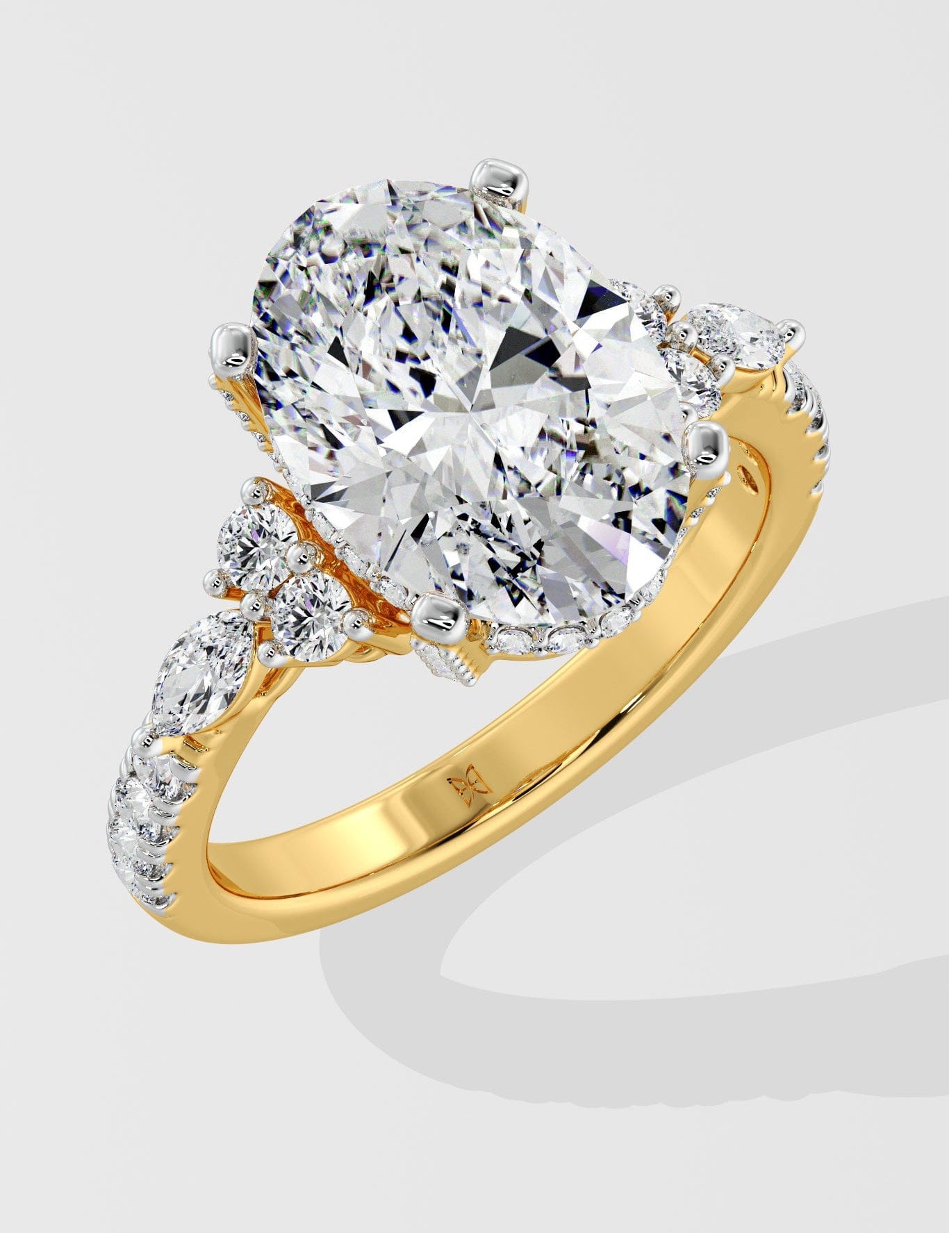 3 ct Oval Elara Ring