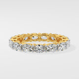 Oval East-West Diamond Eternity