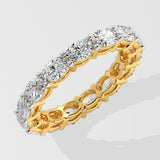 Oval East-West Diamond Eternity