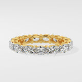 Oval East-West Diamond Eternity