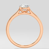 1 ct Pear Solitaire Diamond Ring