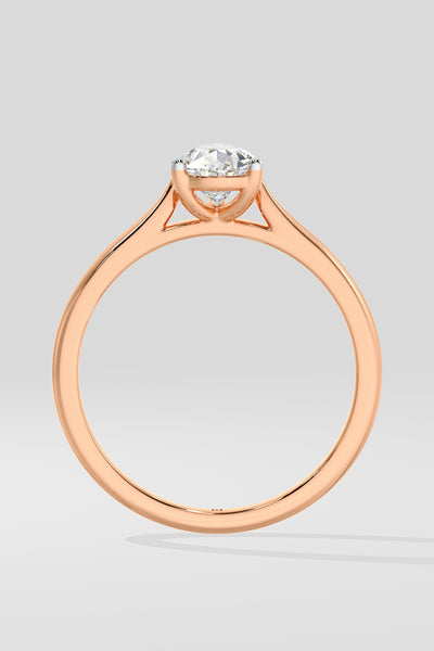 1 ct Pear Solitaire Ring