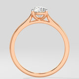 1 ct Pear Solitaire Diamond Ring