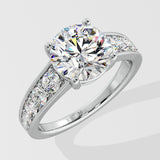 3 ct Fortuna Solitaire Ring